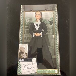 Susan B. Anthony inspired by Barbie.  Inspiring women series